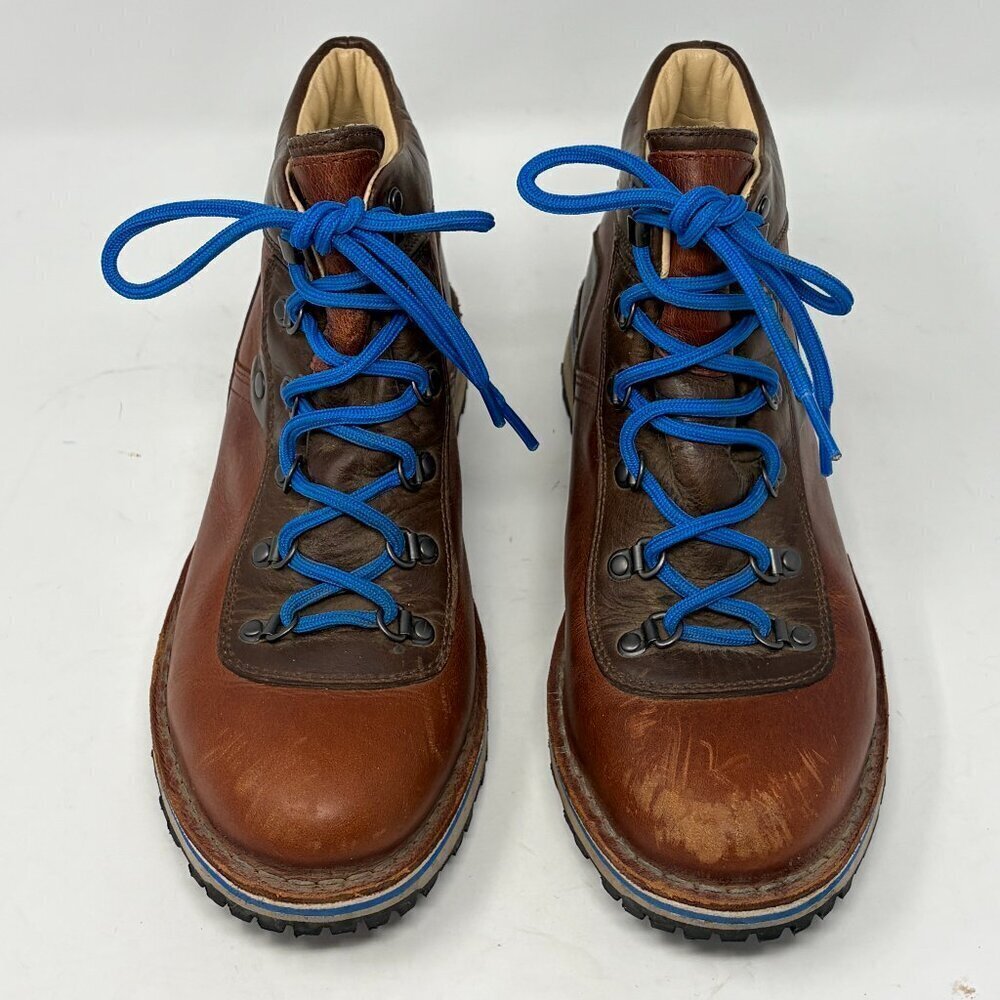 Merrell women's Waitsfield Sugarbush boots 7 brown blue leather waterproof
